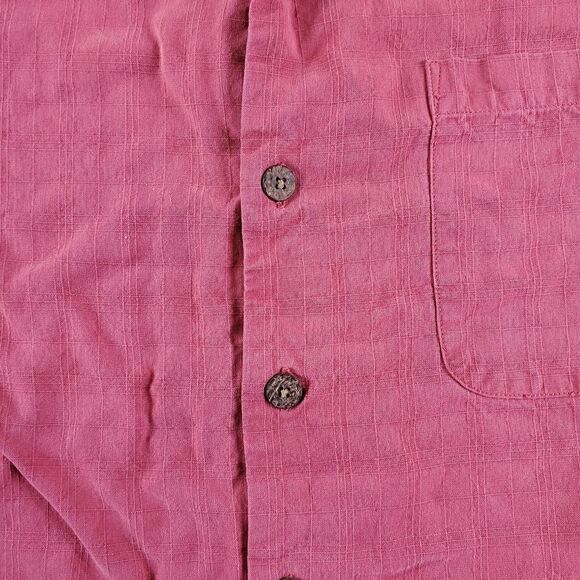 Tommy Bahama Shirt Mens XL Red Polynosic Rayon Casual Button Up - Picture 3 of 8